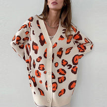 Cardigan Animal Print