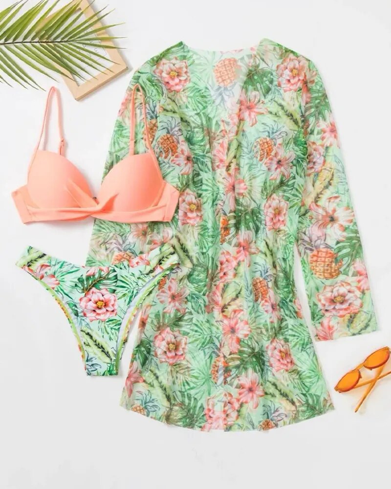 Conjunto Biquíni + Saída De Praia