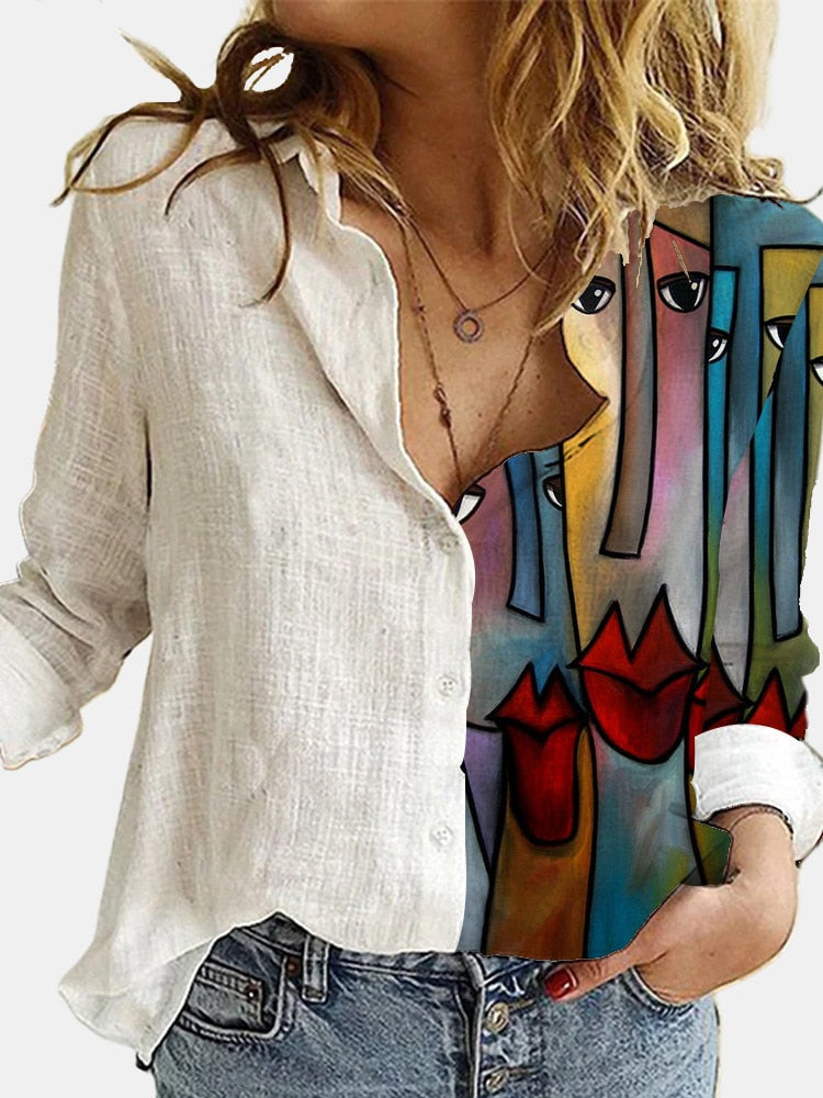 Camisa Abstrato