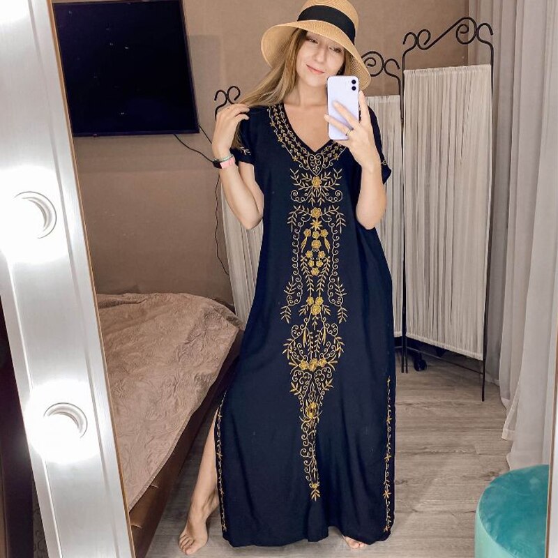 Vestido Túnica Bordado