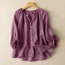 Blusa Lanna Manga 3/4